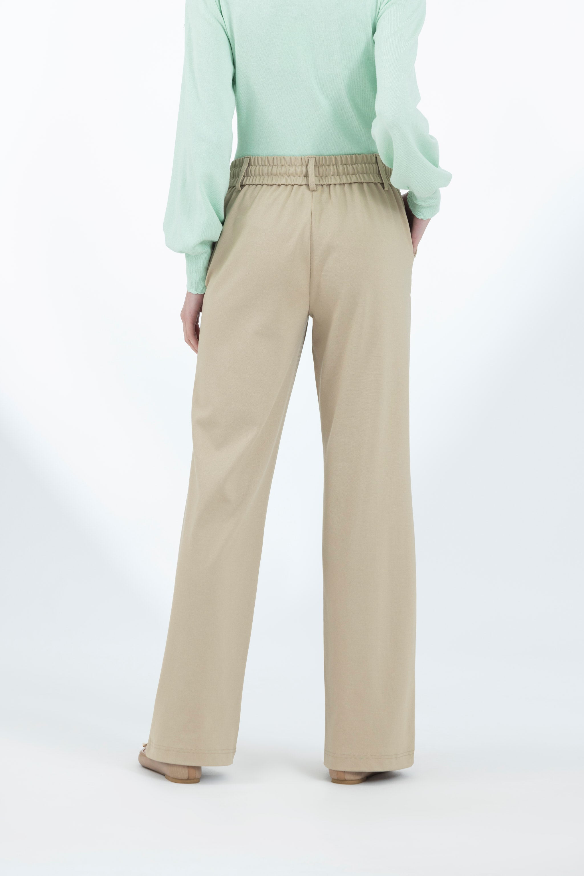 Sand Casual Relaxed Pants