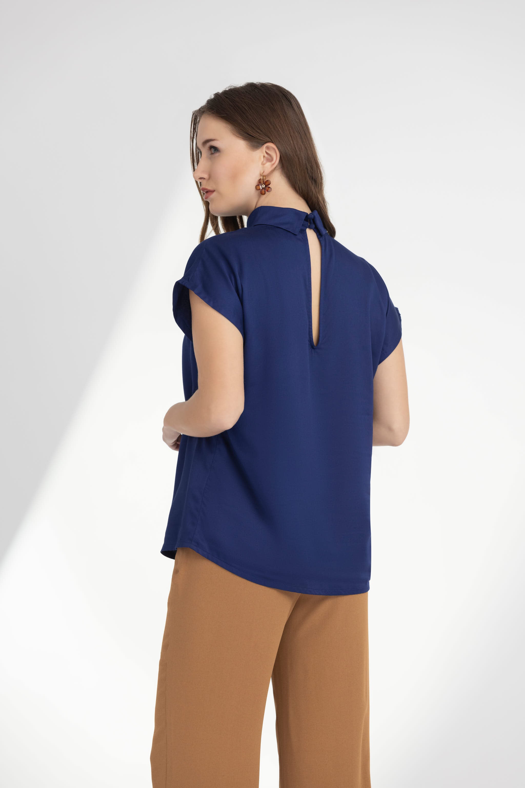 Beacon Blue Blouse