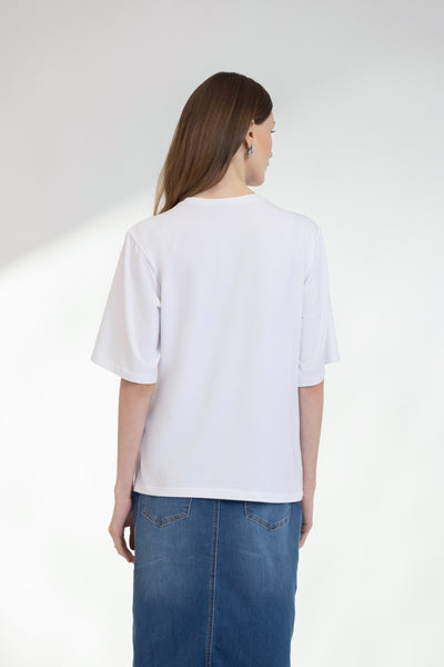 White S/S  T-shirt