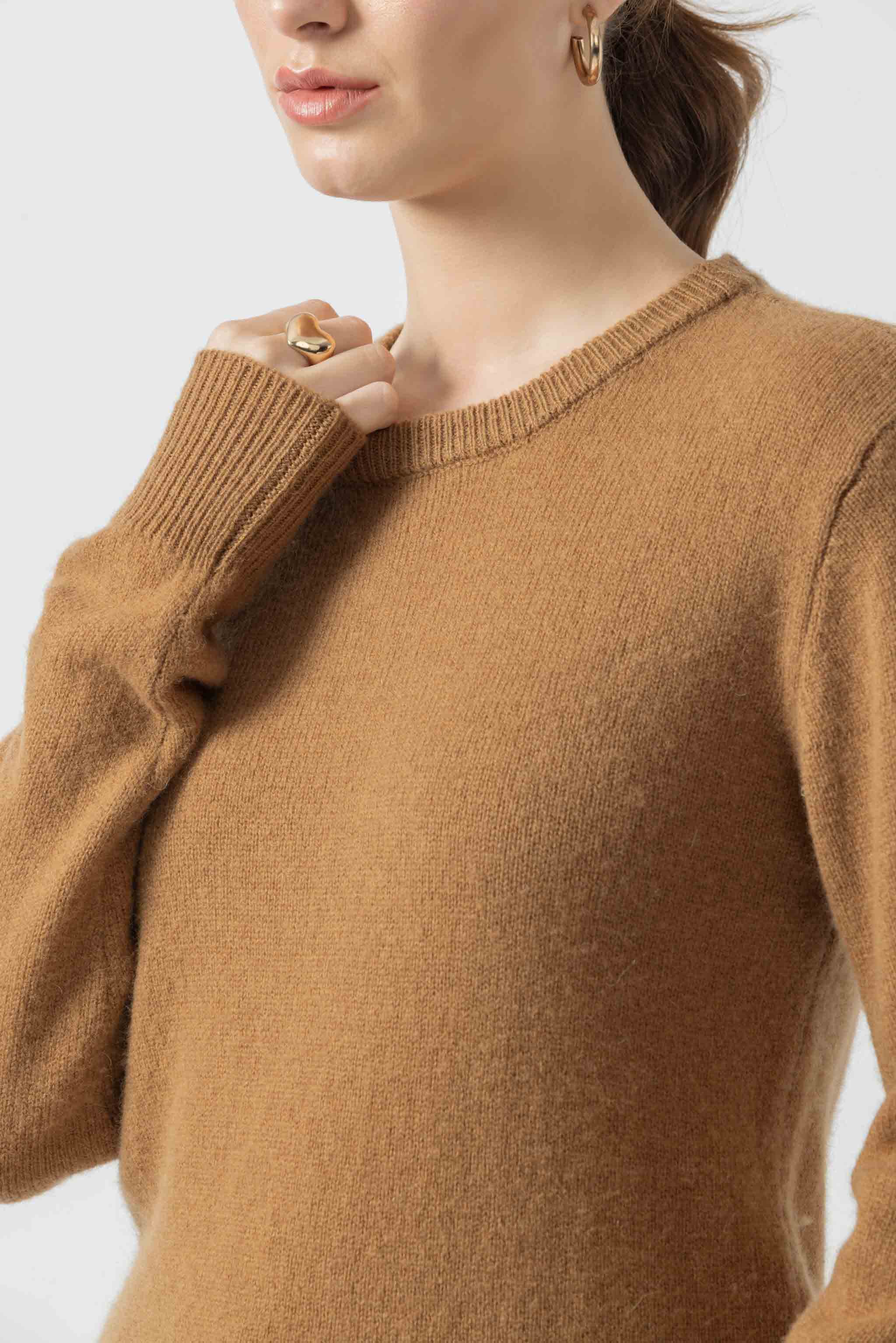 Foxtrot camel Pullover Heavy