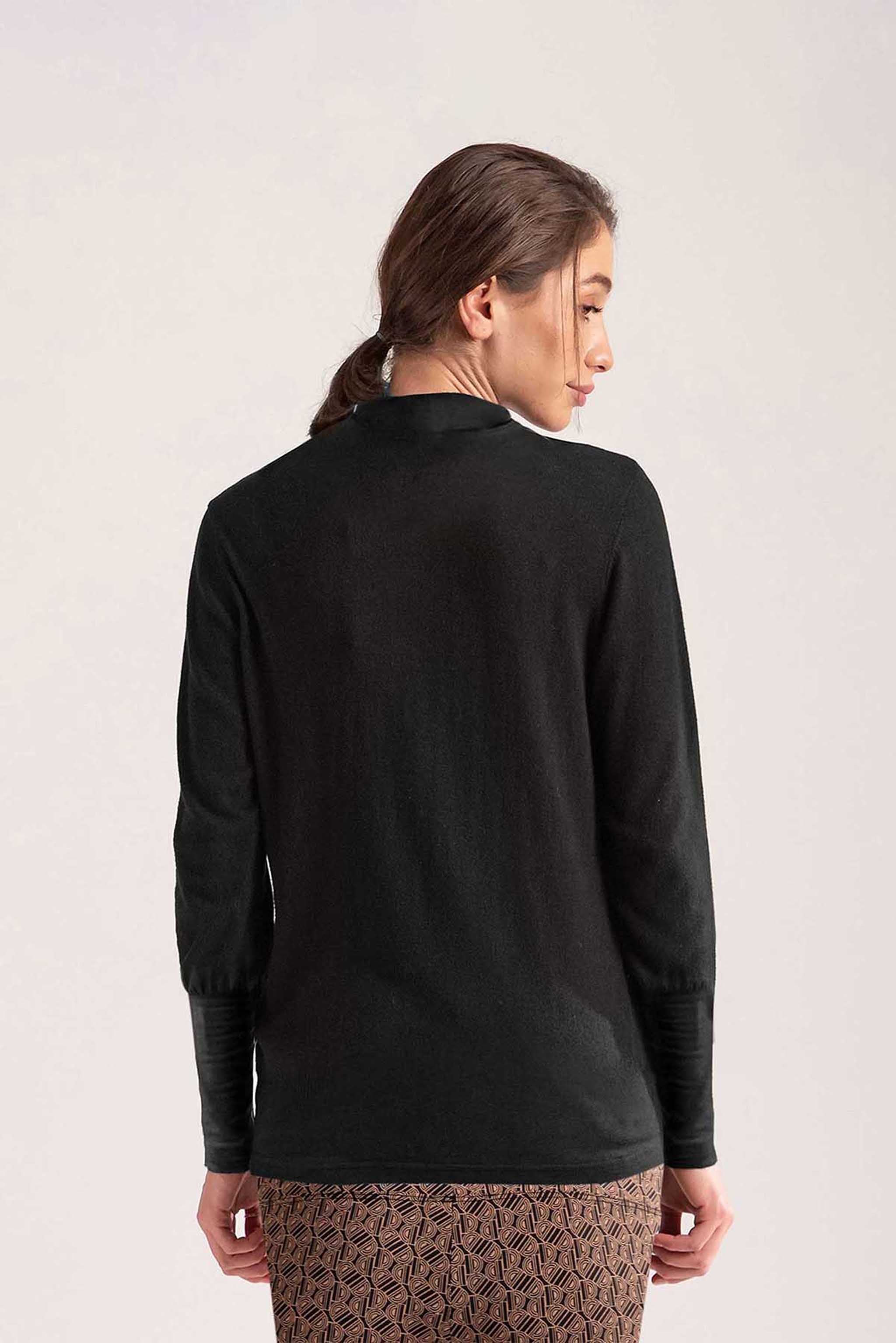 Black Knitted T-shirt