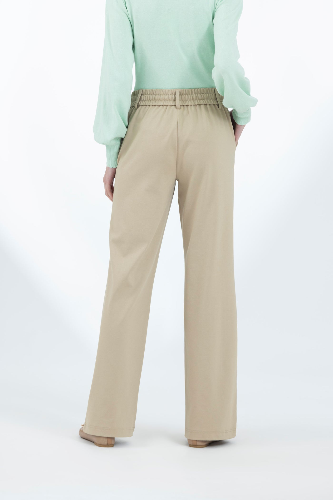 Sand Casual Relaxed Pants