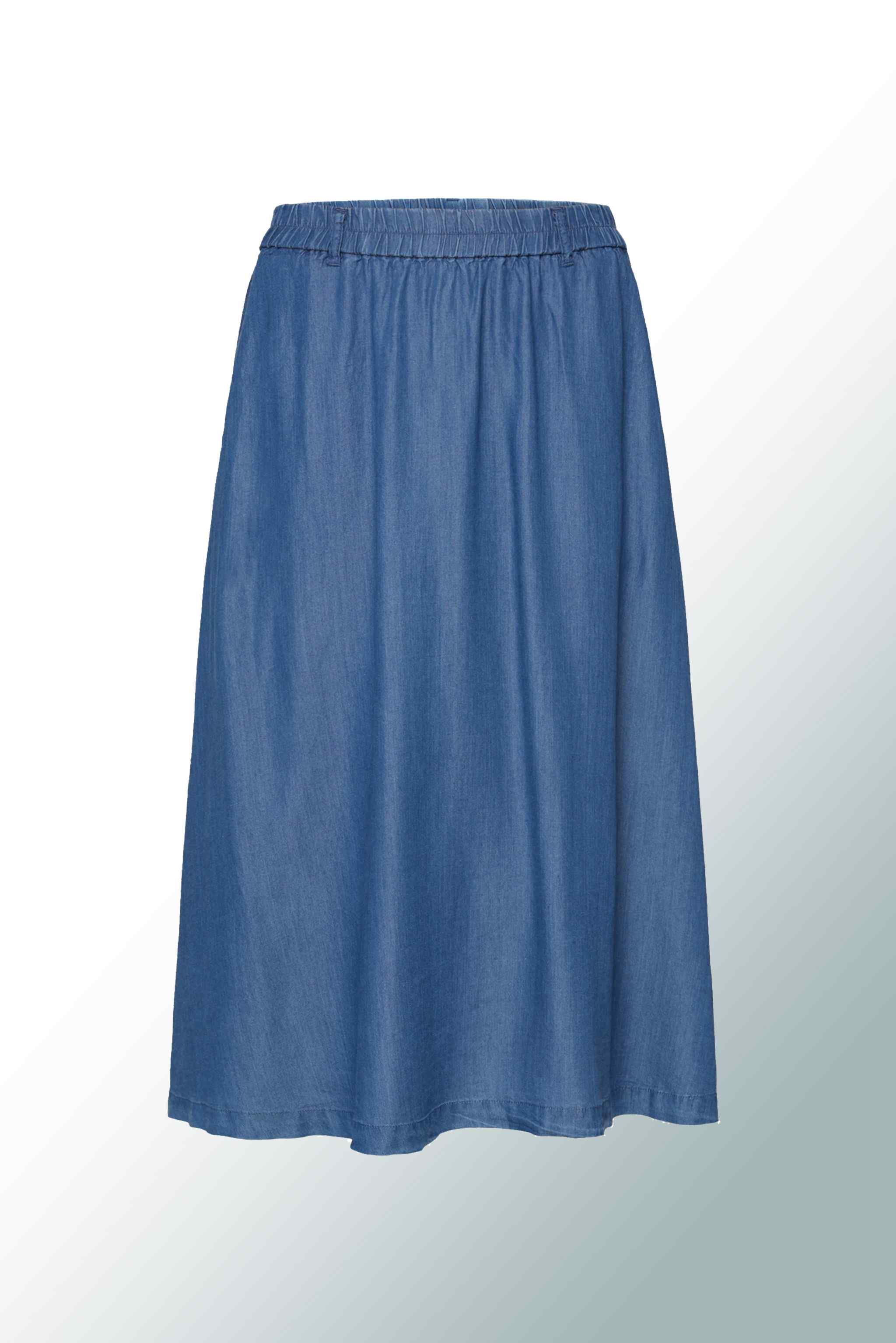 Tencell Blue Skirt