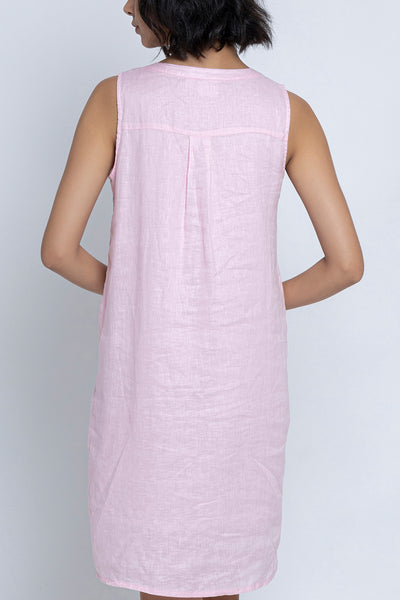 Pink Knee-Length Dress