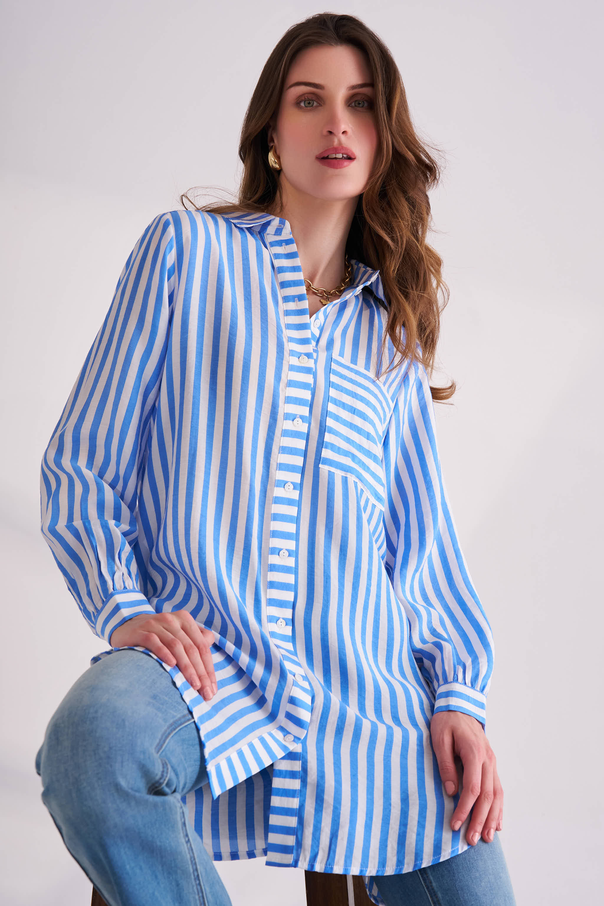 Blue Bonnet Long Shirt