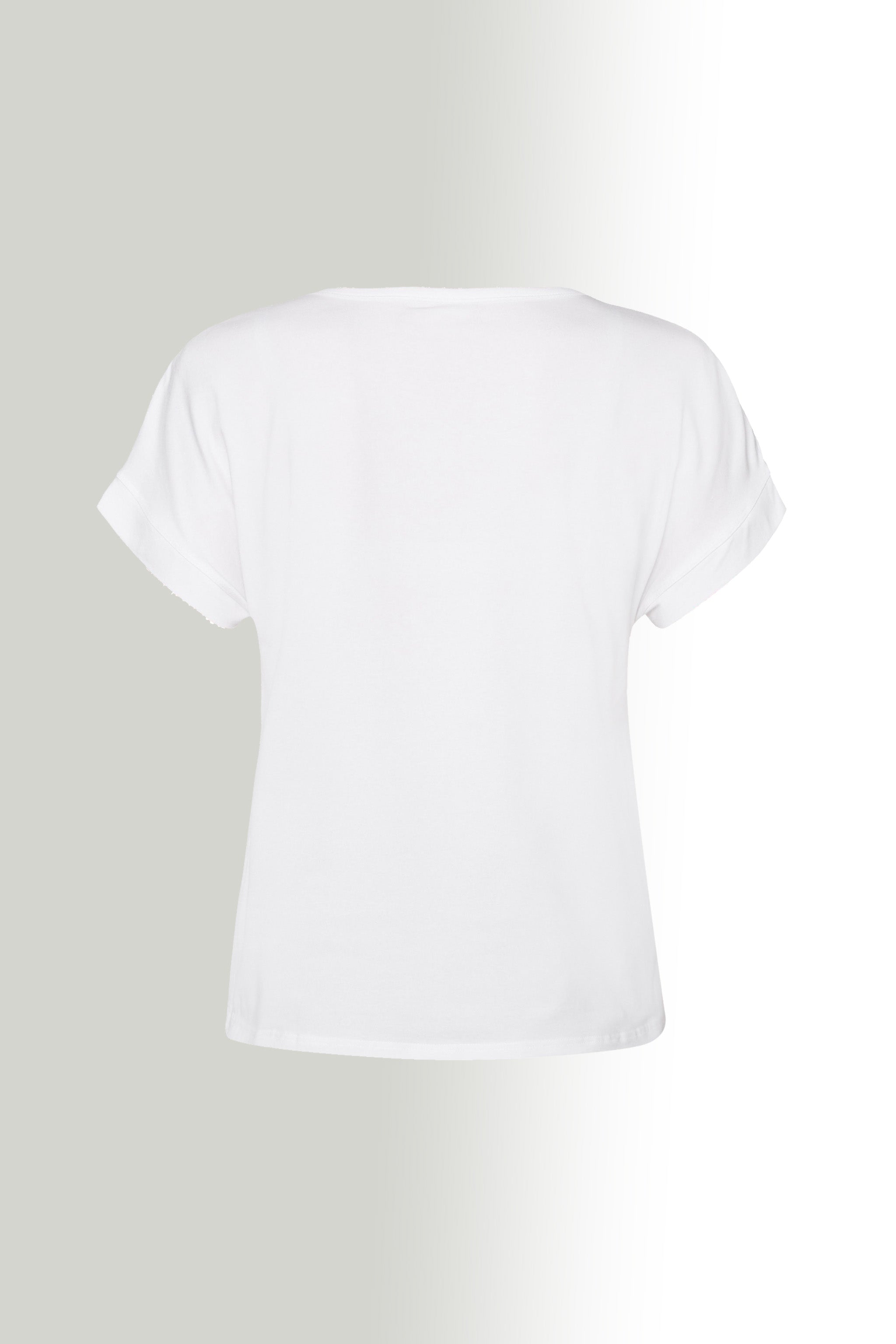 White T-shirt with Print