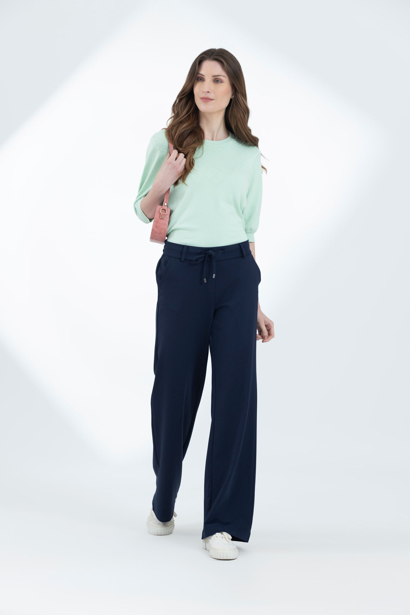 Midnight Blue Casual Pants