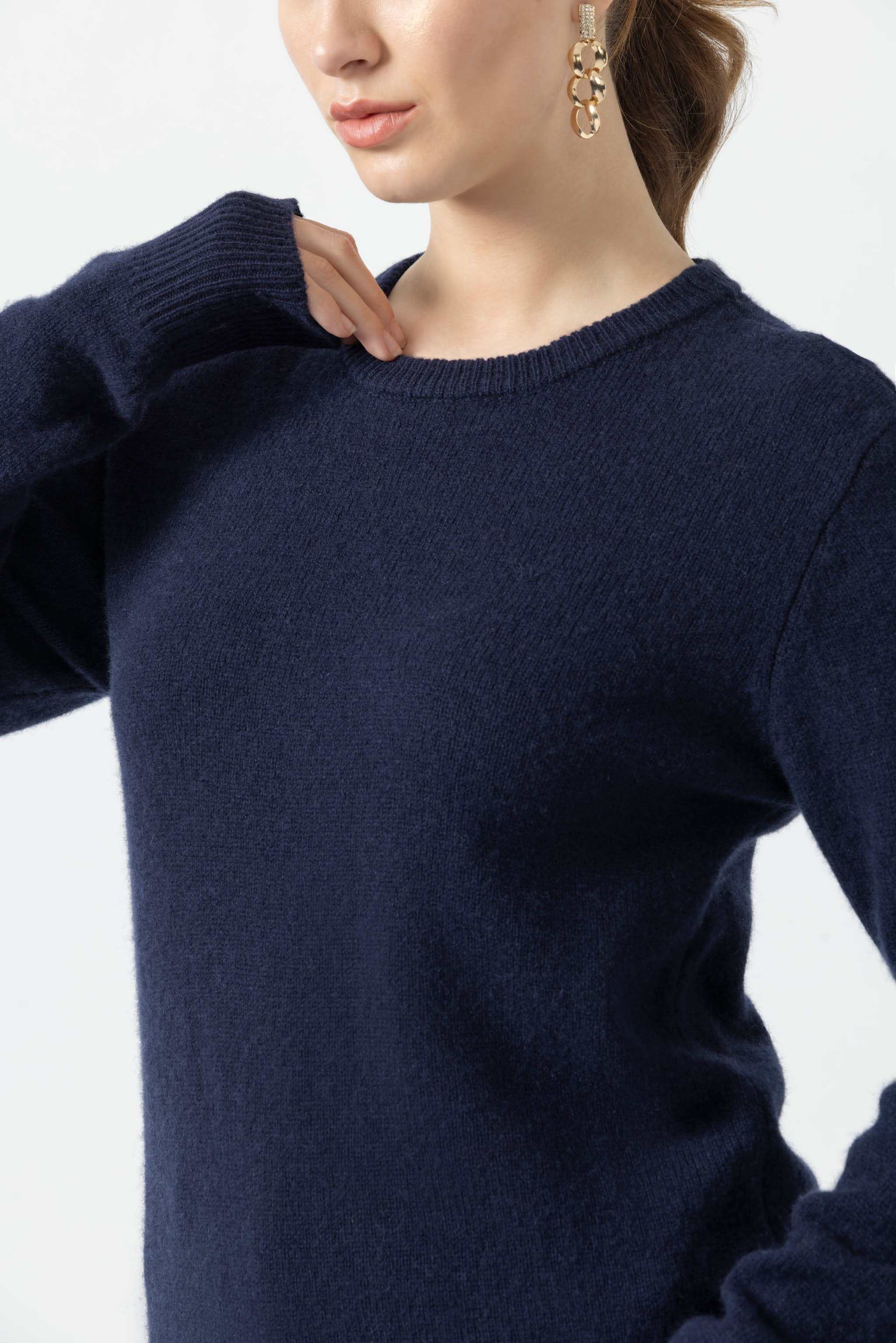 Dark Blue Pullover Heavy