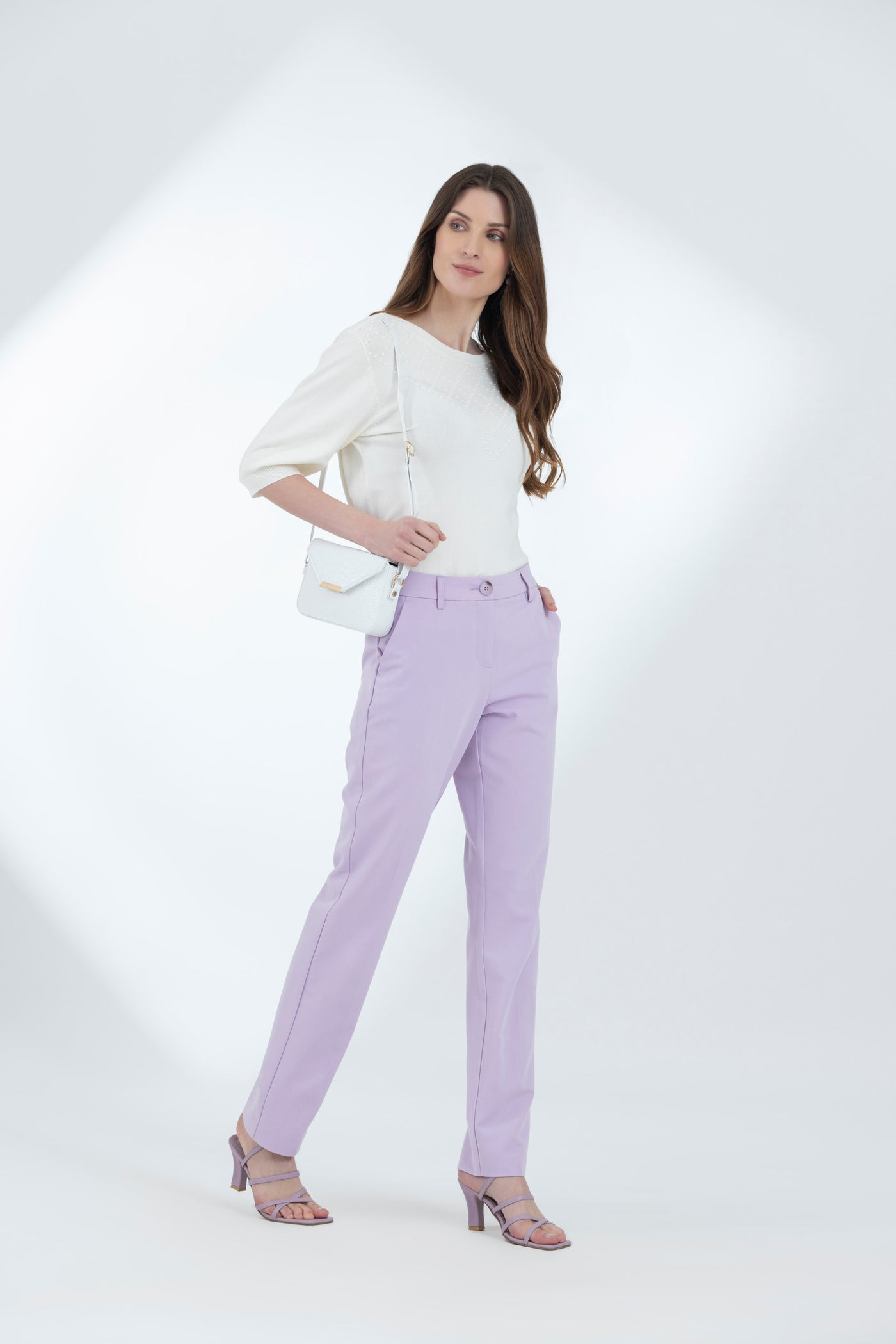 Lavender Suiting Pants