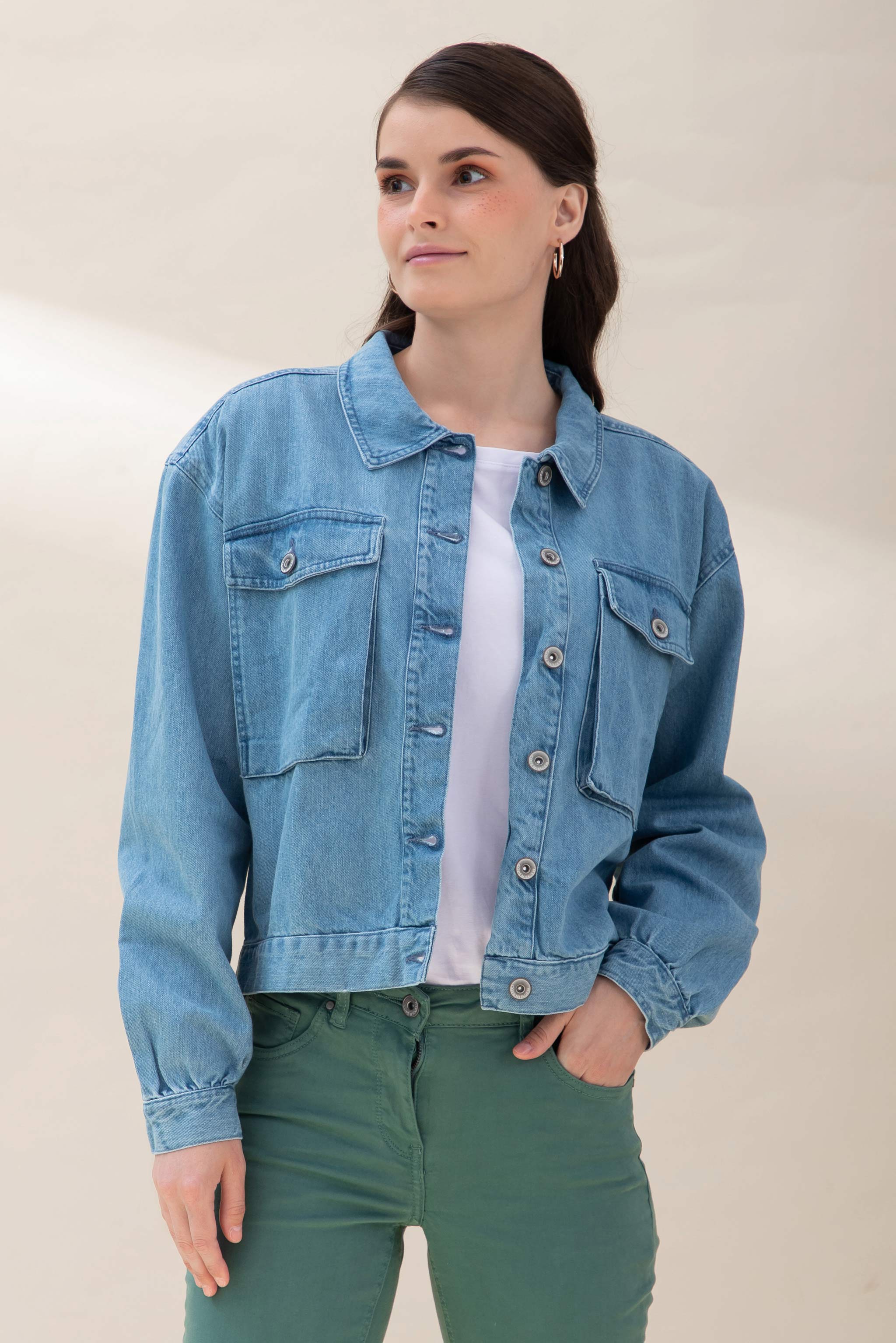 Lt. Denim Blue Jacket