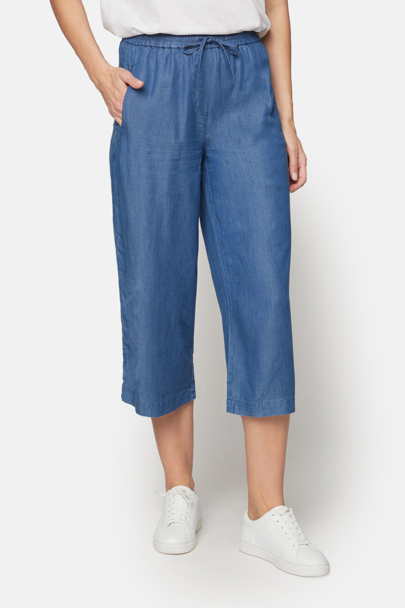 Tencell Blue Trousers