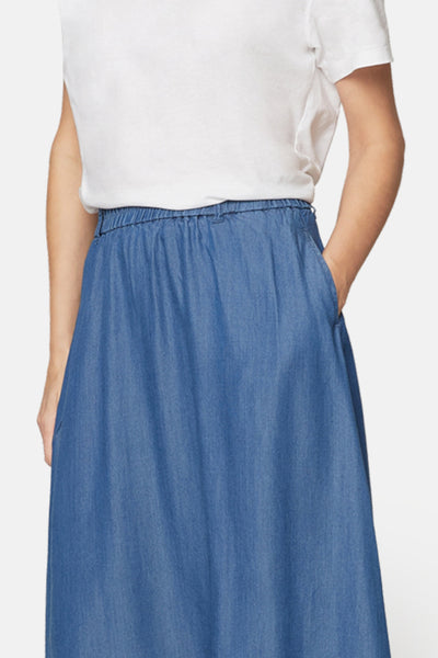 Tencell Blue Skirt