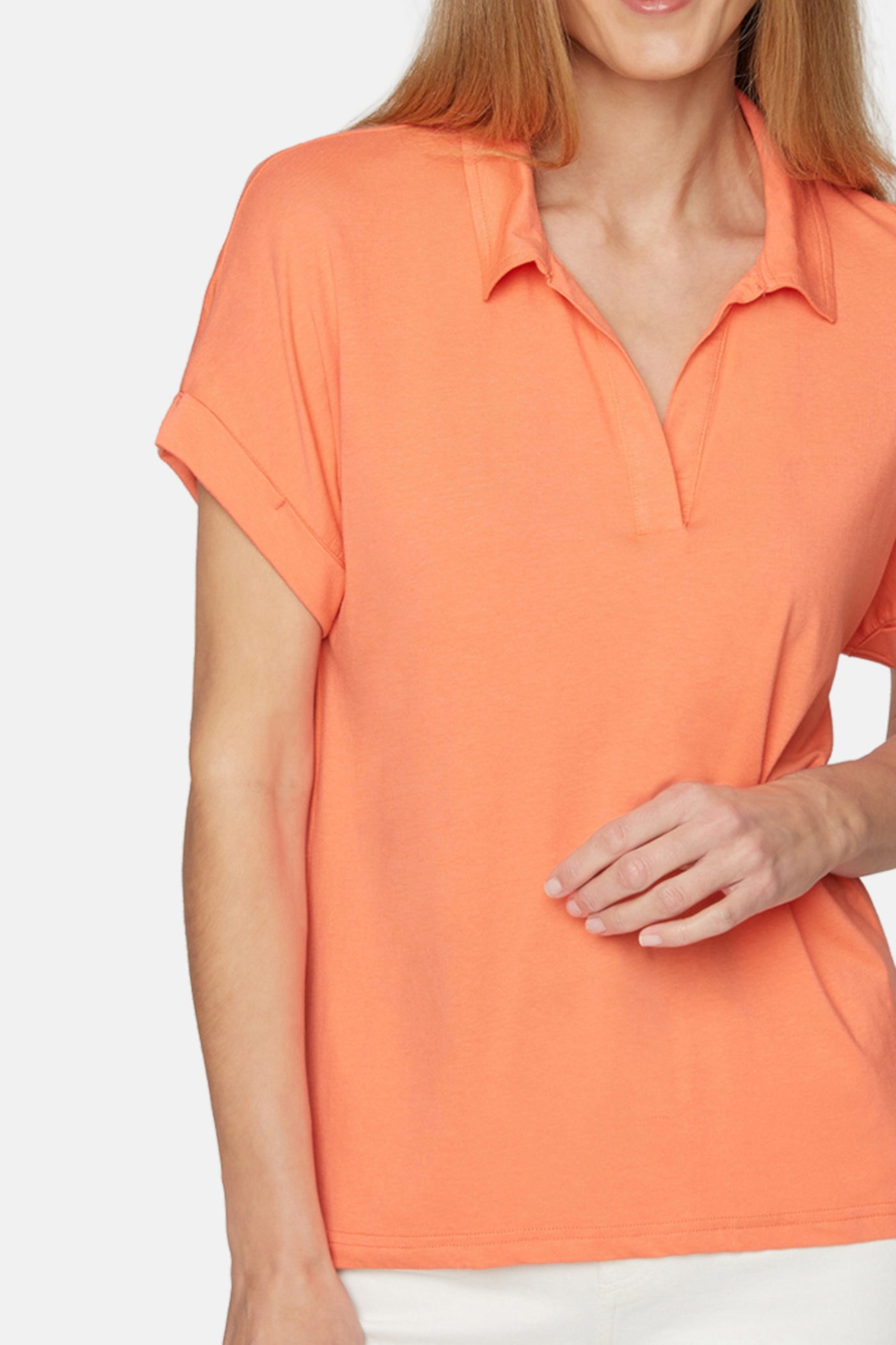 Living Coral Polo T-shirt