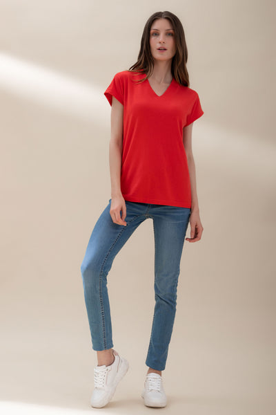 Poinsettia Red T-shirt