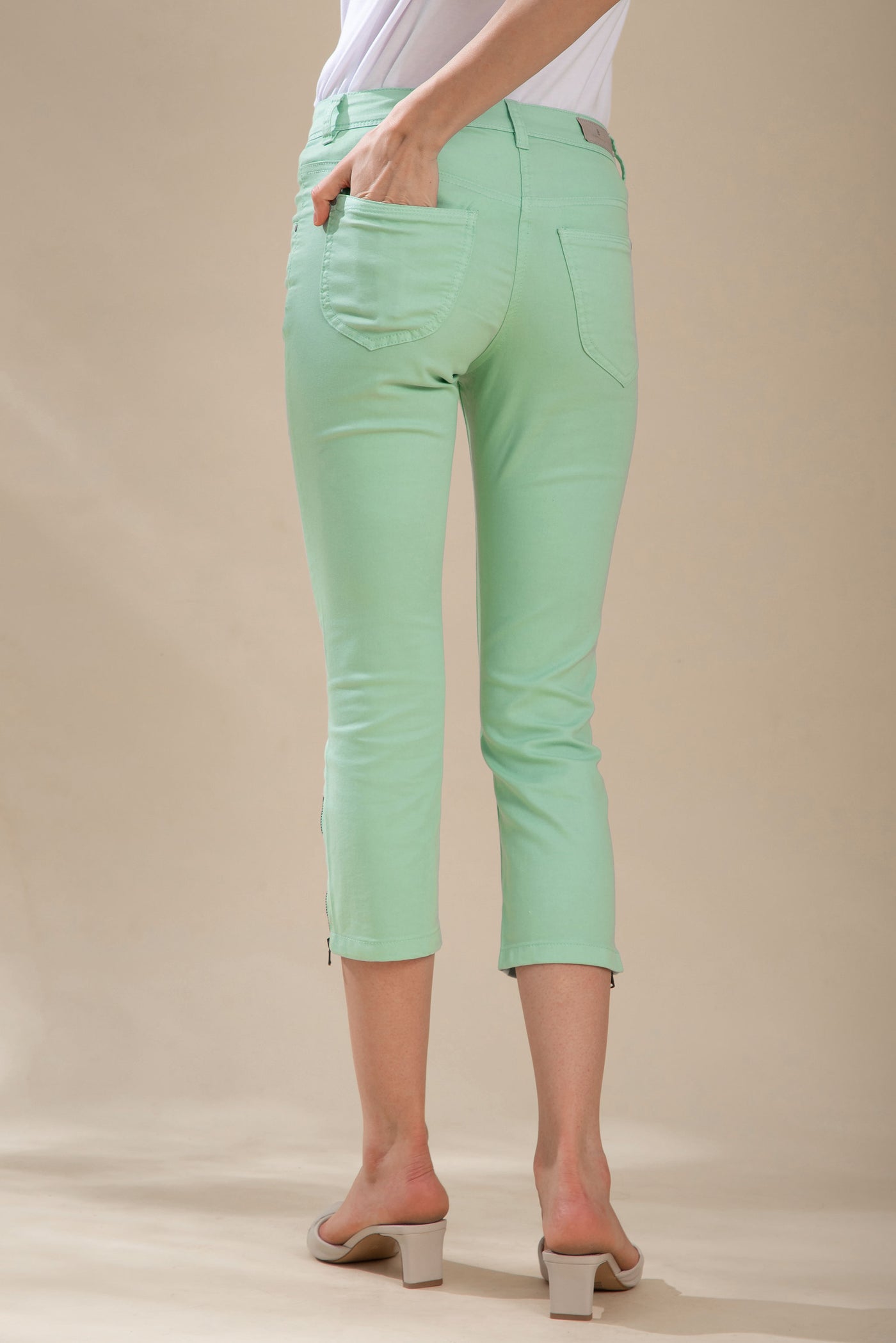 Mint Green Capri Pants