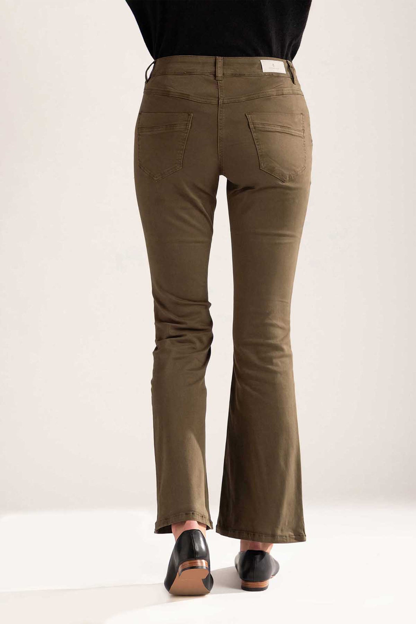 Ivy Green Flared Trousers