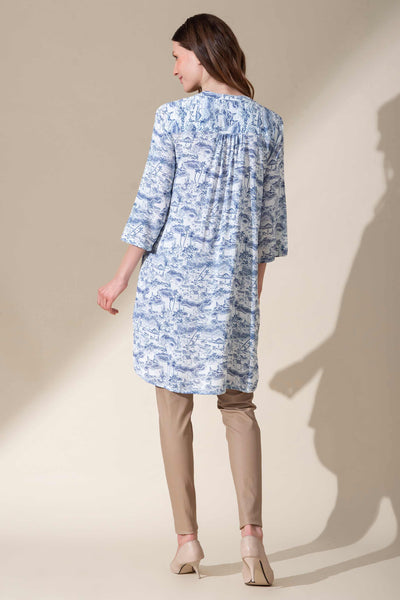 Blue Forest Printed Tunic