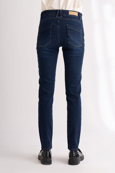 Dark Blue Straight fit Jeans