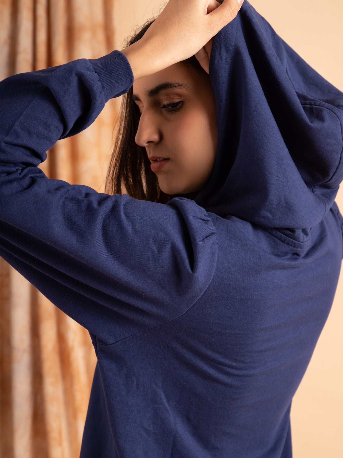 Medieval Blue Hooded Sweatshirt